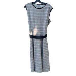 - Danny and Nicole plaid belted dress size 16